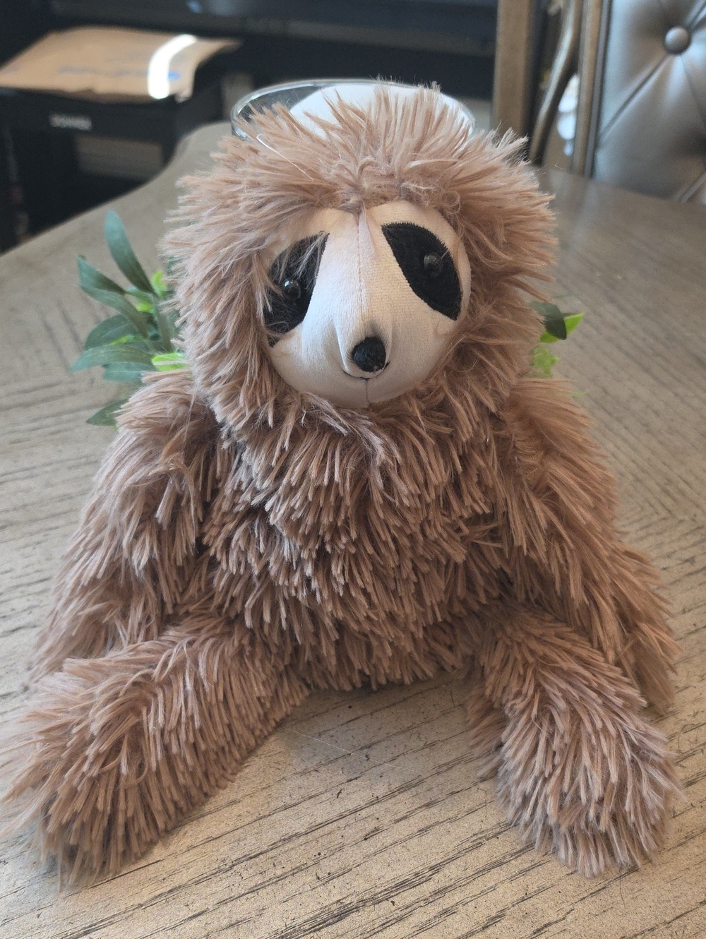 Plush Brown Sloth